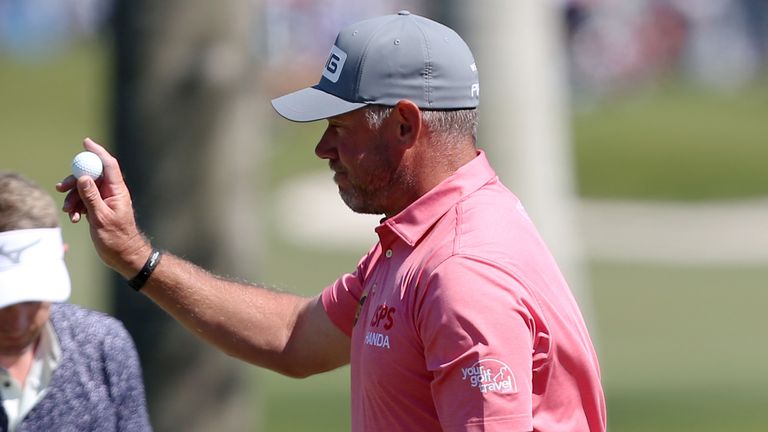 Lee Westwood during the third round of the Honda Classic