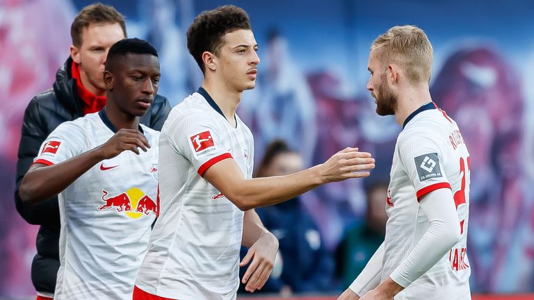 Ampadu has made just seven appearances for RB Leipzig this season