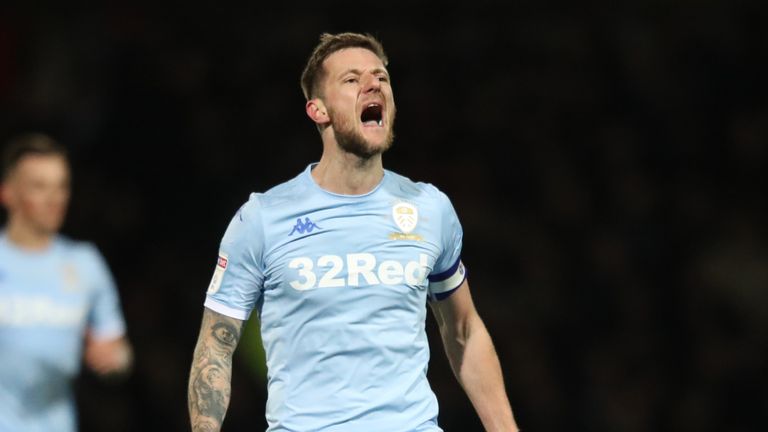 Captain Liam Cooper fired in Leeds' equaliser at Griffin Park