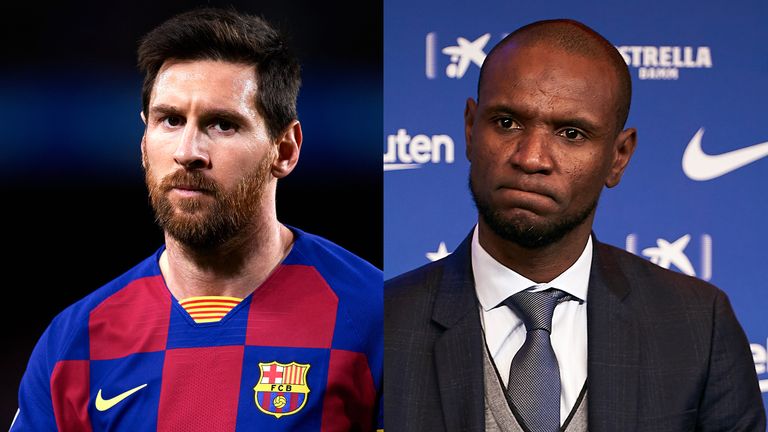 Lionel Messi responded to comments Abidal made to a Spanish newspaper