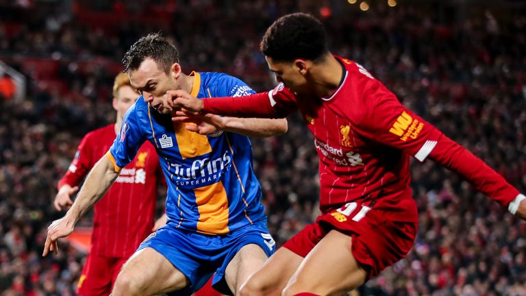 Liverpool 1 0 Shrewsbury Match Report Highlights