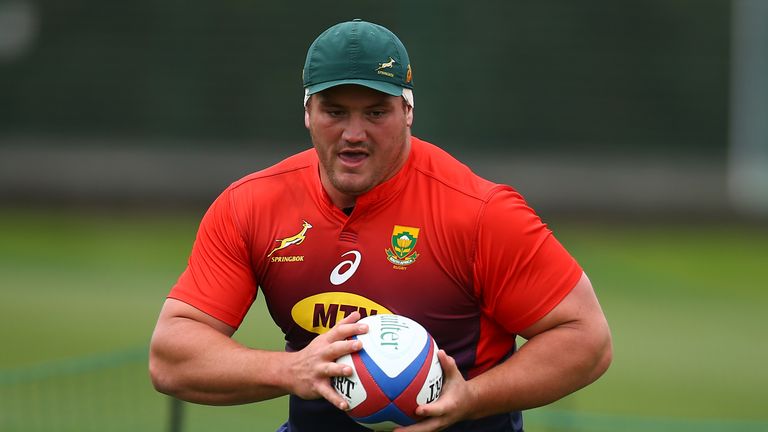 Wilco Louw has 13 caps for South Africa                                                                 