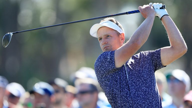 Luke Donald during the third round of the Honda Classic