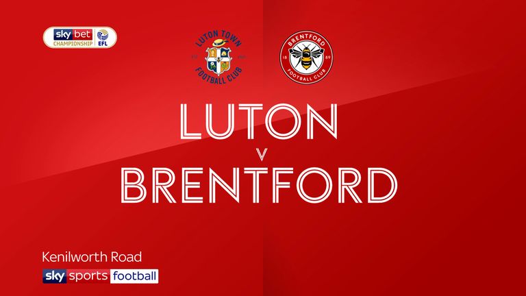 luton v brentford badge