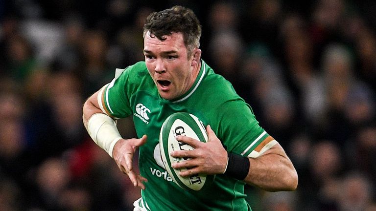 1 February 2020; Peter O'Mahony of Ireland during the Guinness Six Nations Rugby Championship match between Ireland and Scotland at the Aviva Stadium in Dublin. Photo by Ramsey Cardy/Sportsfile