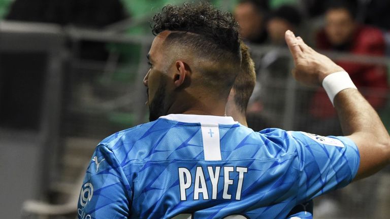 Payet scored a superb goal for Marseille against Saint-Etienne