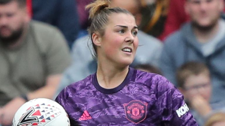 Manchester United Women goalkeeper Mary Earps