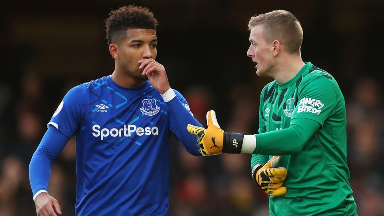 Holgate and Jordan Pickford have been good friends since their England U21 days