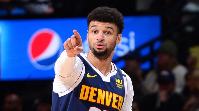 Jamal Murray of the Denver Nuggets