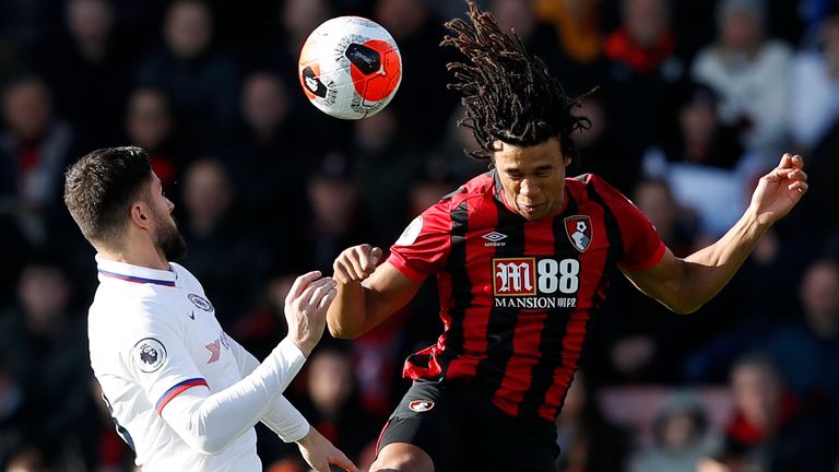 Nathan Ake is highly-rated despite Bournemouth's struggles this season