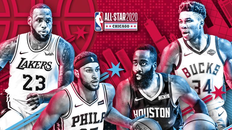 All-Star 2020: LeBron James and Giannis Antetokounmpo pick squads live ...