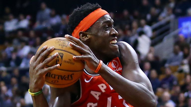 Pascal Siakam of the Toronto Raptors