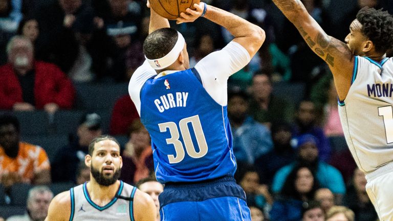 Seth Curry very much enjoyed his return to his home town on Saturday night