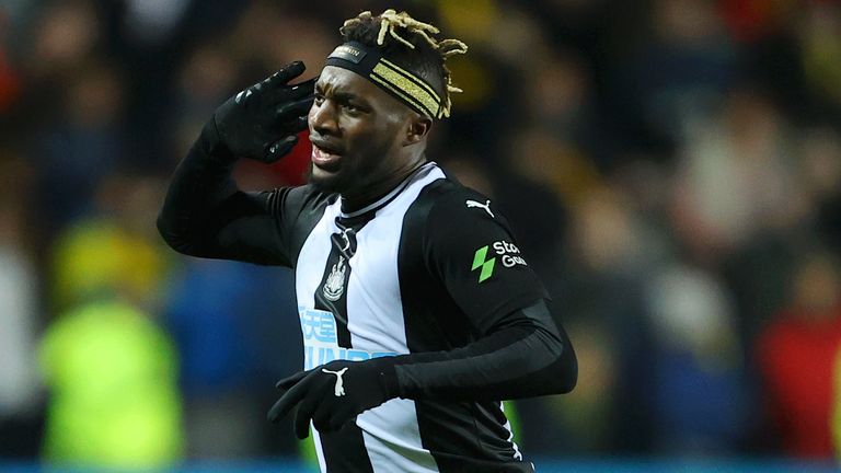 Allan-Saint Maximin scored a late winner for Newcastle in extra-time