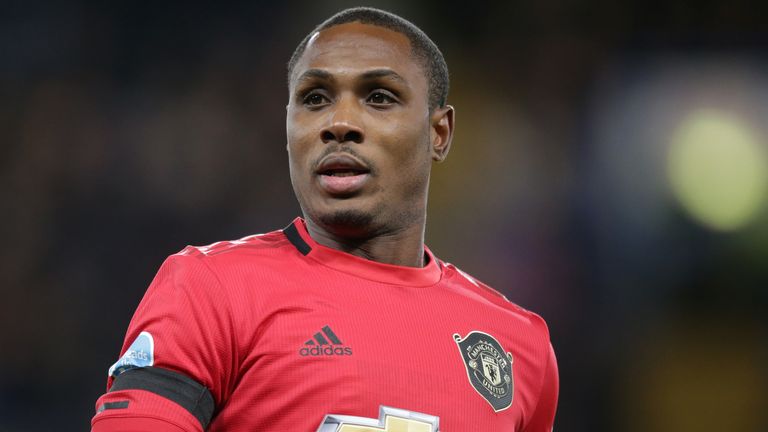 Odion Ighalo in action during Man Utd's 2-0 win over Chelsea at Stamford Bridge