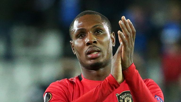 Odion Ighalo has made two substitute appearances for United