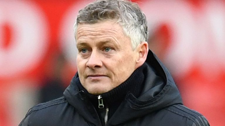 Manchester United manager Ole Gunnar Solskjaer