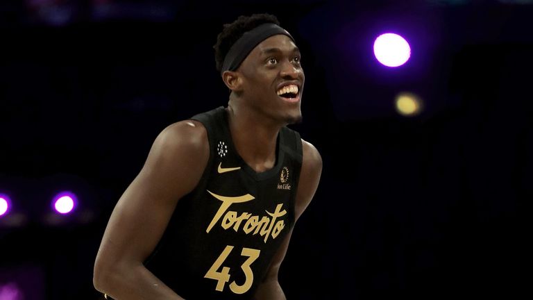 Pascal Siakam of the Toronto Raptors