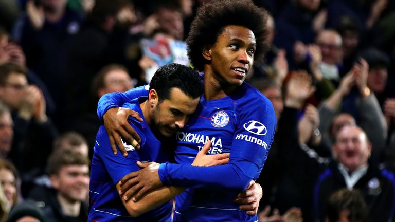 LONDON, ENGLAND - JANUARY 12: during the Premier League match between Chelsea FC and Newcastle United at Stamford Bridge on January 12, 2019 in London, United Kingdom. (Photo by Chris Brunskill/Fantasista/Getty Images)