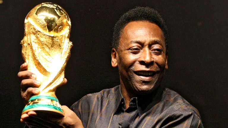 Pele won the world Cup with Brazil three times in his career