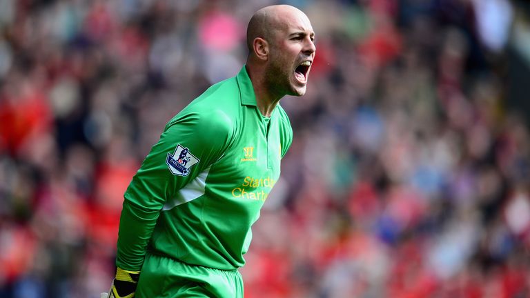 Reina left Liverpool permanently in the summer of 2014