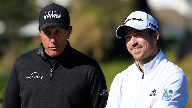 Phil Mickelson and Nick Taylor