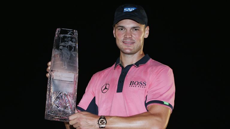 Darkness had descended by the time Martin Kaymer picked up the trophy at The Players Championship in 2014