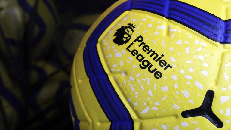 Detailed view of the Nike Merlin Winter match ball