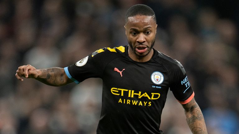 Raheem Sterling of  Manchester City 