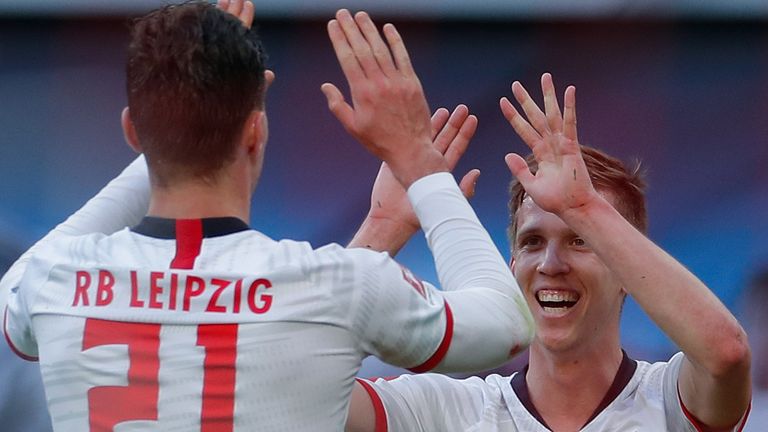 RB Leipzig reclaimed top spot in the Bundesliga on Saturday