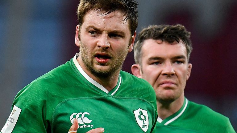 Ireland forward Iain Henderson