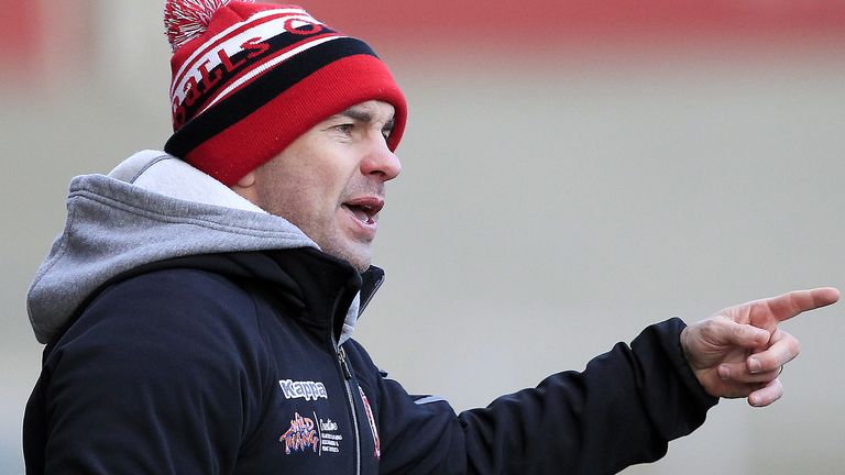 Salford coach Ian Watson