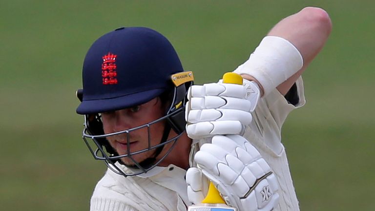 CANTERBURY, ENGLAND - JULY 17: Sam Northeast of England Lions plays a shot during the match between England Lions and Australia A at The Spitfire Ground on July 17, 2019 in Canterbury, England. (Photo by Henry Browne/Getty Images) *** Local Caption ***Sam Northeast