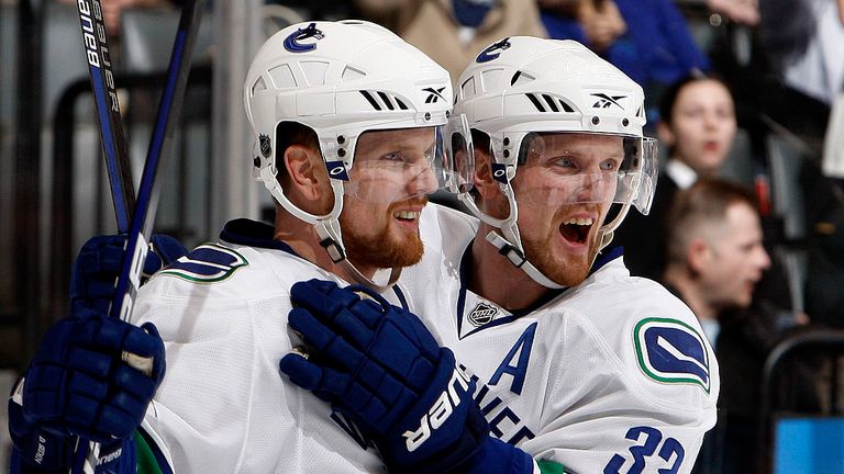 The Sedin twins spent their entire NHL careers at Vancouver