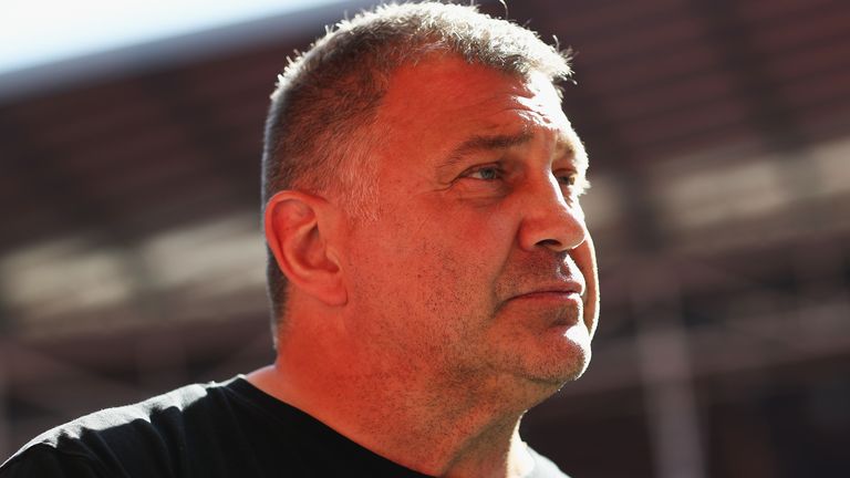 Shaun Wane during the Hull FC Captain's Run at Wembley Stadium on August 25, 2017 in London, England.
