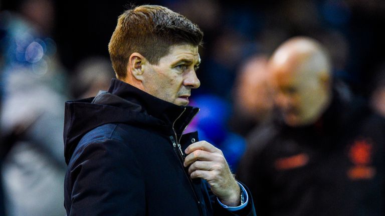 Rangers manager Steven Gerrard