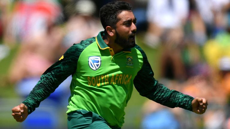 Tabraiz Shamsi, South Africa, ODI vs England at Newlands, Cape Town