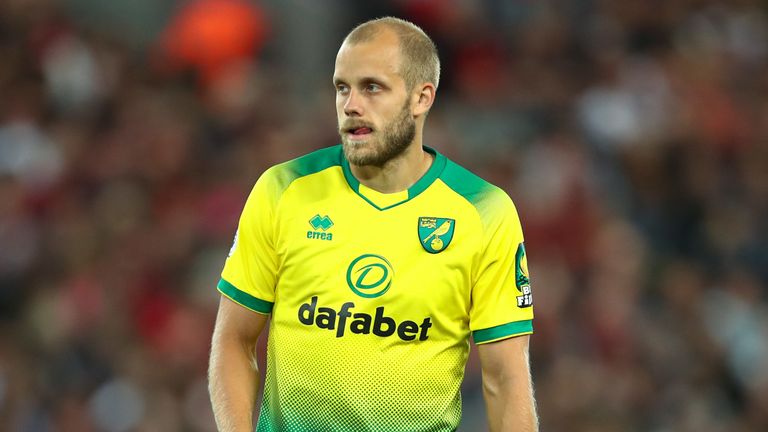 Teemu Pukki scored against Liverpool in the 4-1 defeat at Anfield on the opening day of the season