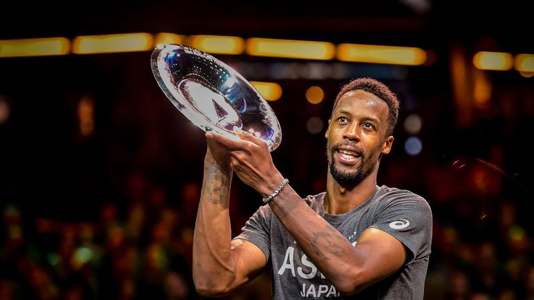 Highlights of Gael Monfils&#39; victory over Felix Auger-Aliassime, claiming his second Rotterdam Open title.