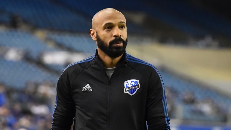 Thierry Henry is in charge of Montreal Impact 