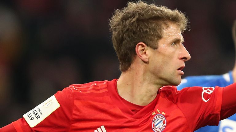 Thomas Muller also netted for Bayern in the cup