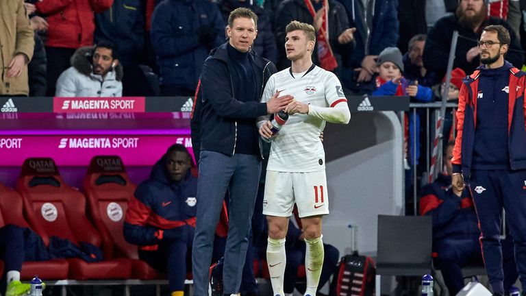 Jose Mourinho will come up against Julian Nagelsmann and Timo Werner in the Champions League