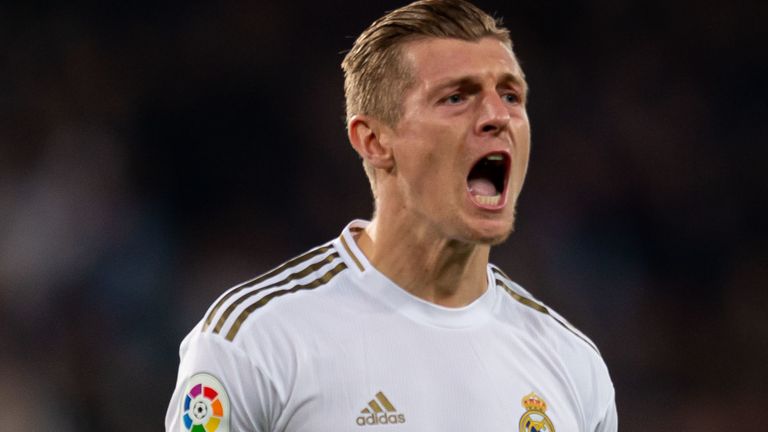 Toni Kroos scored the equaliser for Real Madrid on Sunday