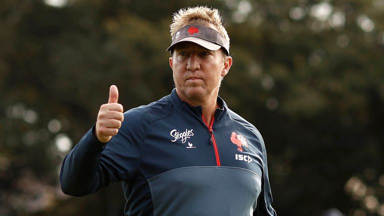 Trent Robinson's Roosters will take on St Helens in the World Club Challenge