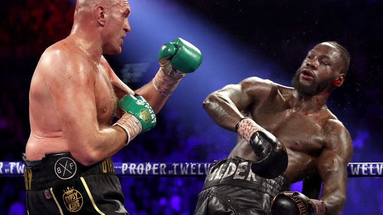 Wilder vs Fury 2: Tyson Fury brilliantly stops Deontay Wilder in seven-round masterclass Las Vegas | Boxing | Sky Sports