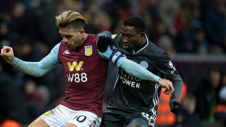 Ndidi played for 90 minutes in the Carabao Cup semi-final second leg against Aston Villa
