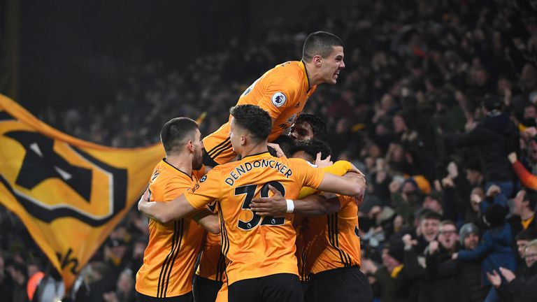 Nuno has hailed the atmosphere at Molineux stadium 