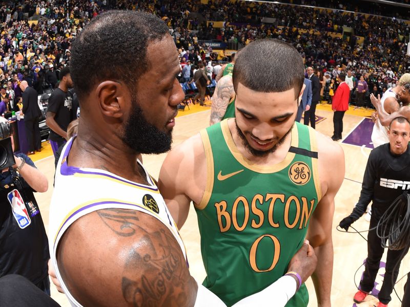 Jayson Tatum Wore A Kobe Bryant-Celtics Shirt To The Arena For Their Game  Against The Lakers - Fadeaway World