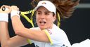 Konta back from brink to make semis