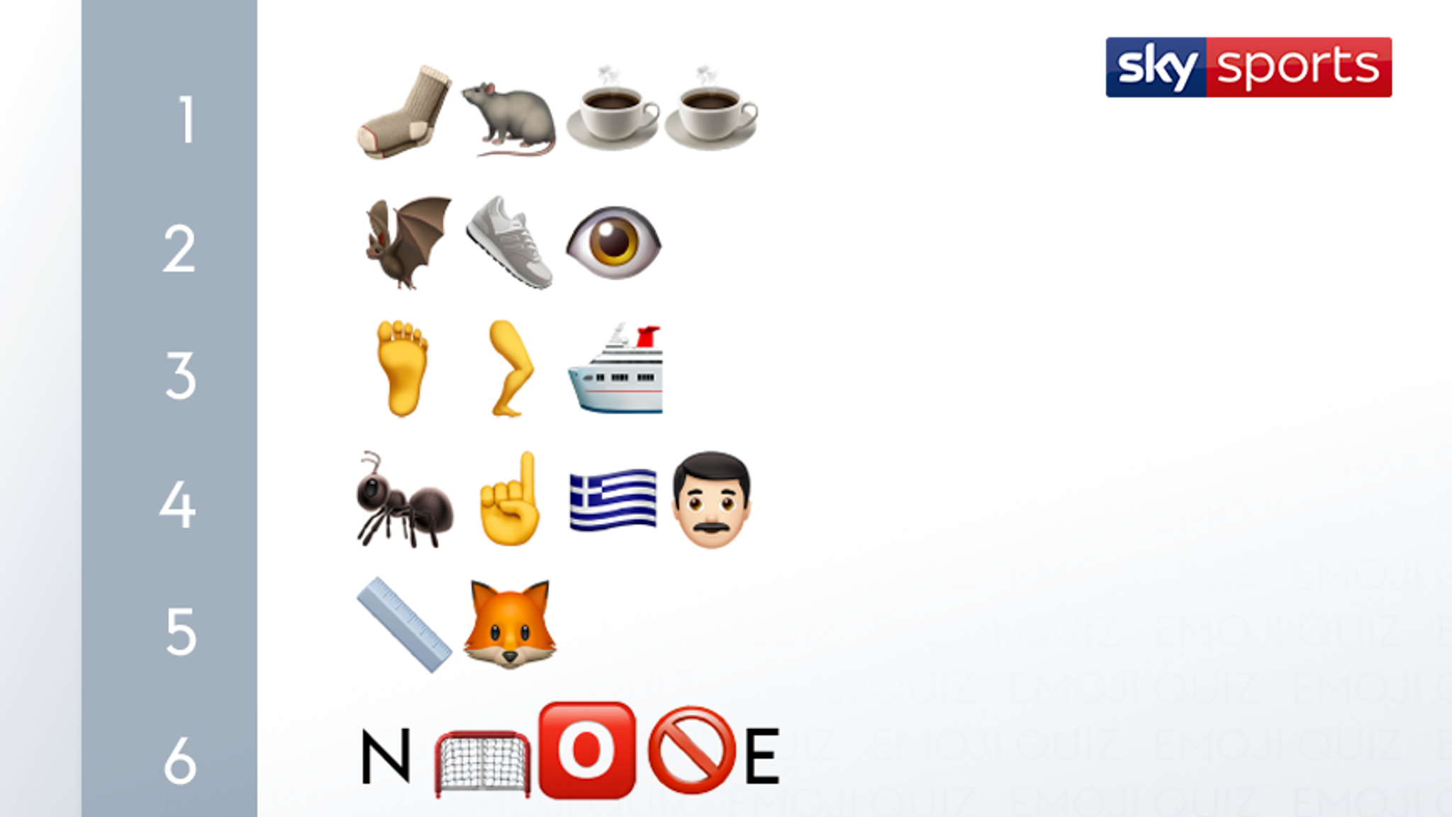 Emoji Quiz: Name that football player!, Football News